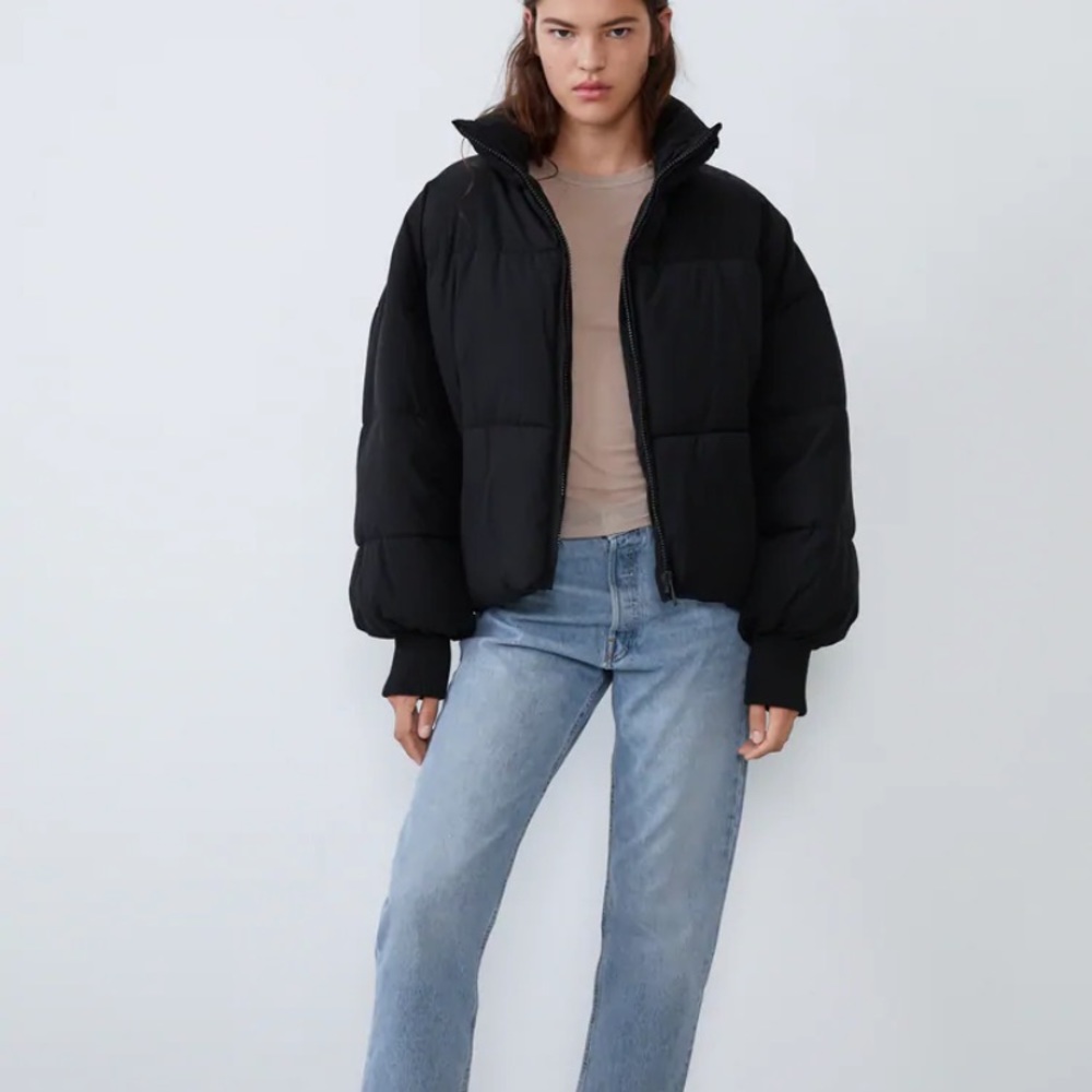 Zara Oversized Puffer Jacket